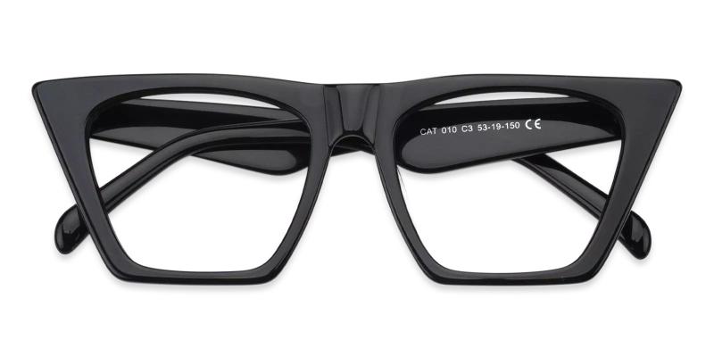 Haley Black  Frames from ABBE Glasses
