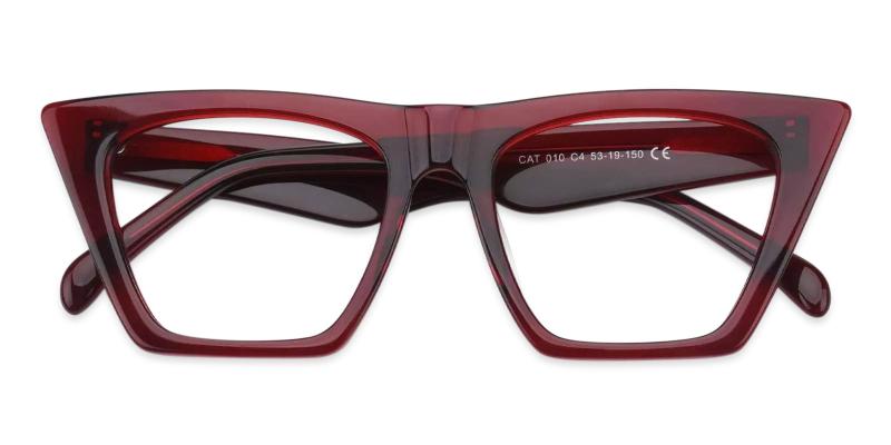 Haley Red  Frames from ABBE Glasses