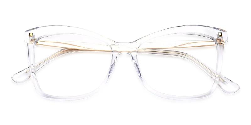 Bertha Translucent  Frames from ABBE Glasses