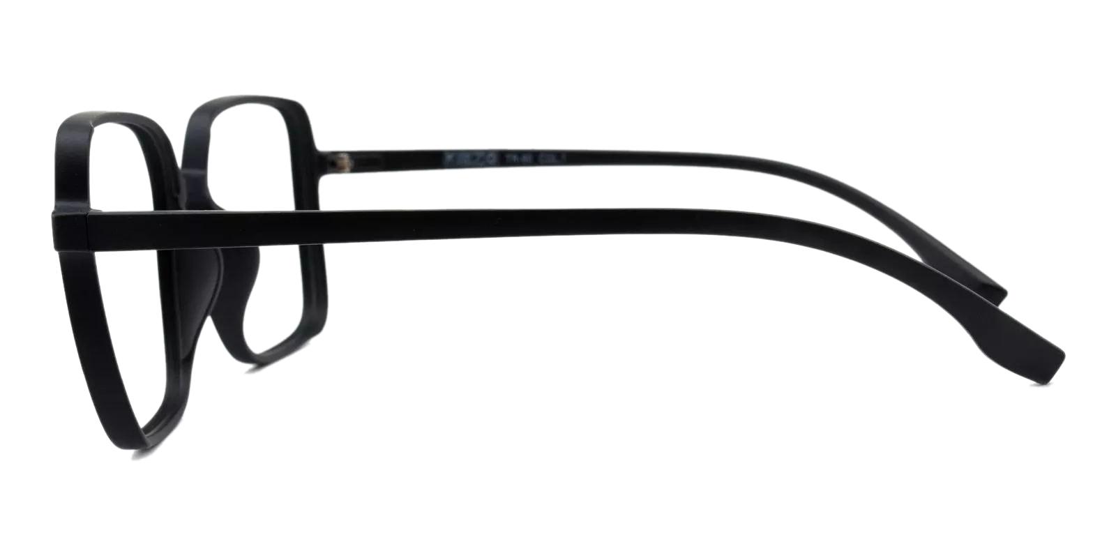 Rainbow Black Plastic UniversalBridgeFit , Fashion , Eyeglasses Frames from ABBE Glasses