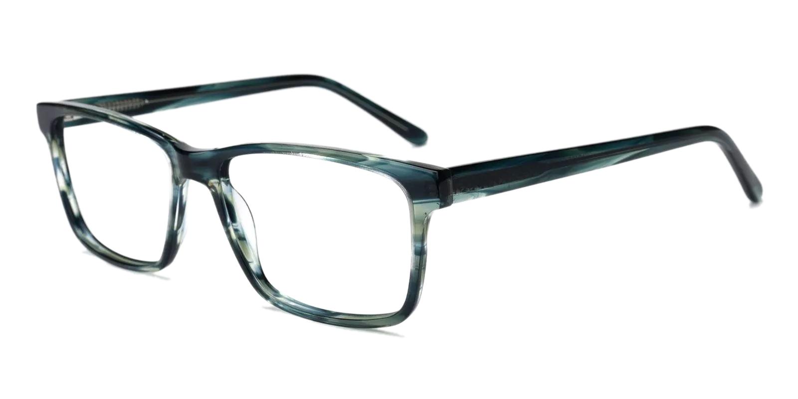 Moment Green Acetate Eyeglasses , Fashion , SpringHinges , UniversalBridgeFit Frames from ABBE Glasses