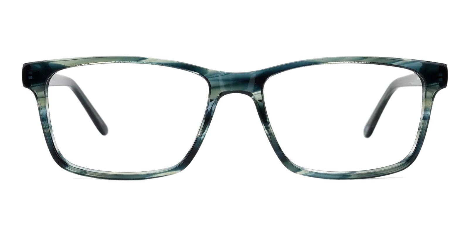 Moment Green Acetate Eyeglasses , Fashion , SpringHinges , UniversalBridgeFit Frames from ABBE Glasses