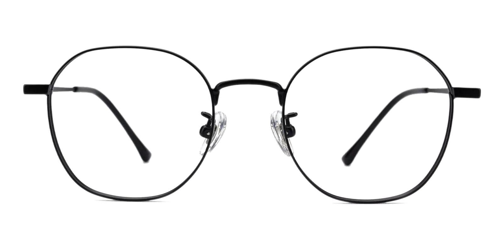 Community Black Metal Eyeglasses , Fashion , NosePads Frames from ABBE Glasses