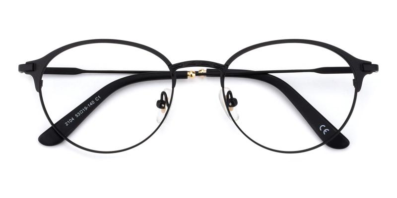 Irvin Black  Frames from ABBE Glasses