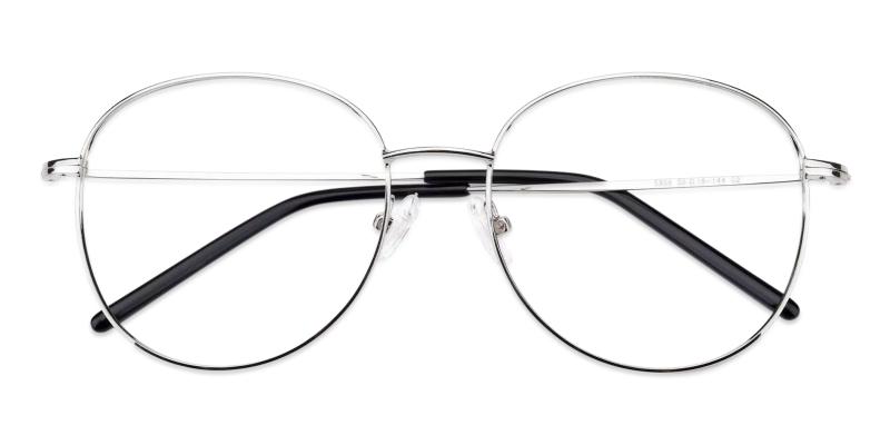 Usman Silver  Frames from ABBE Glasses