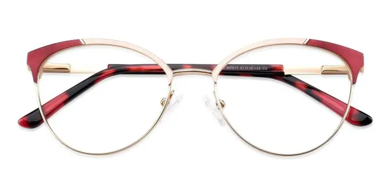 Huxley Red  Frames from ABBE Glasses