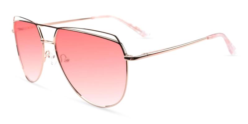 Pink Satisfy - Metal ,Sunglasses