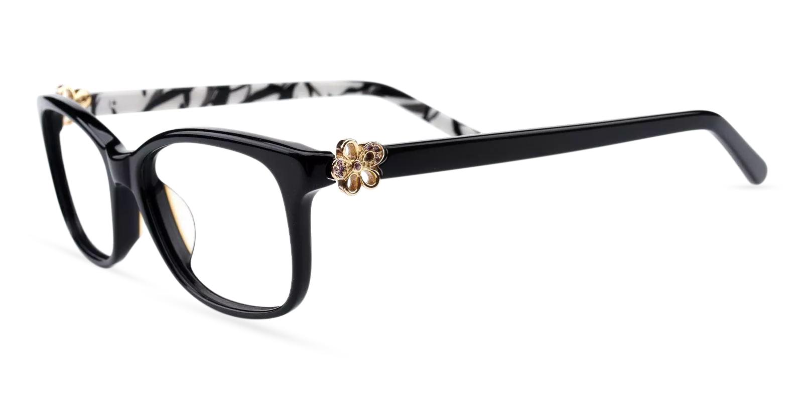 Paula Striped Acetate Eyeglasses , Fashion , UniversalBridgeFit Frames from ABBE Glasses
