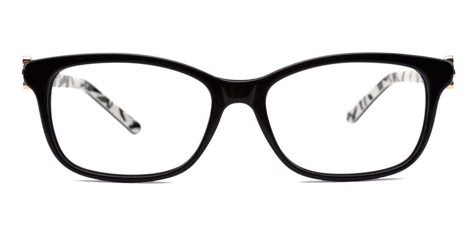 Paula Striped Acetate Eyeglasses , Fashion , UniversalBridgeFit Frames from ABBE Glasses