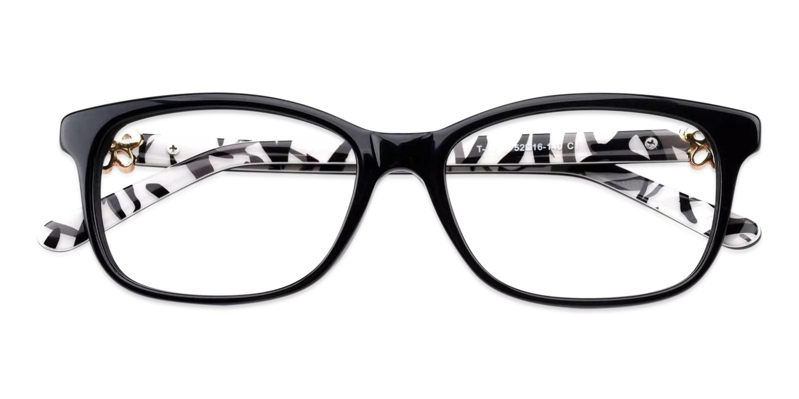 Paula Striped Acetate Eyeglasses , Fashion , UniversalBridgeFit Frames from ABBE Glasses