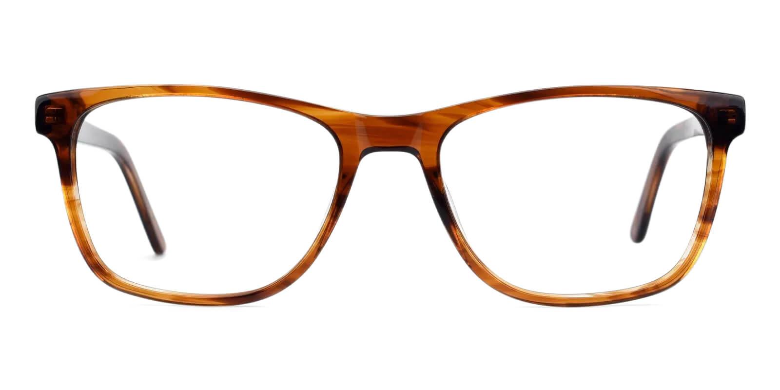 Esther Brown Acetate Eyeglasses , Fashion , SpringHinges , UniversalBridgeFit Frames from ABBE Glasses