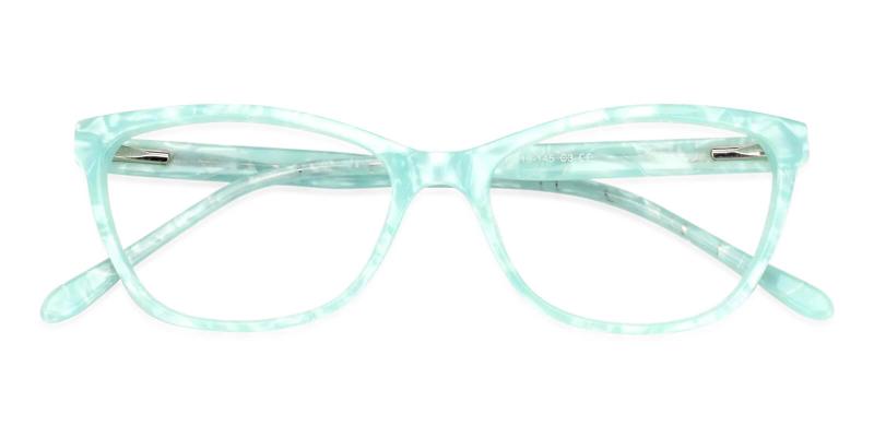 Spindan Green  Frames from ABBE Glasses
