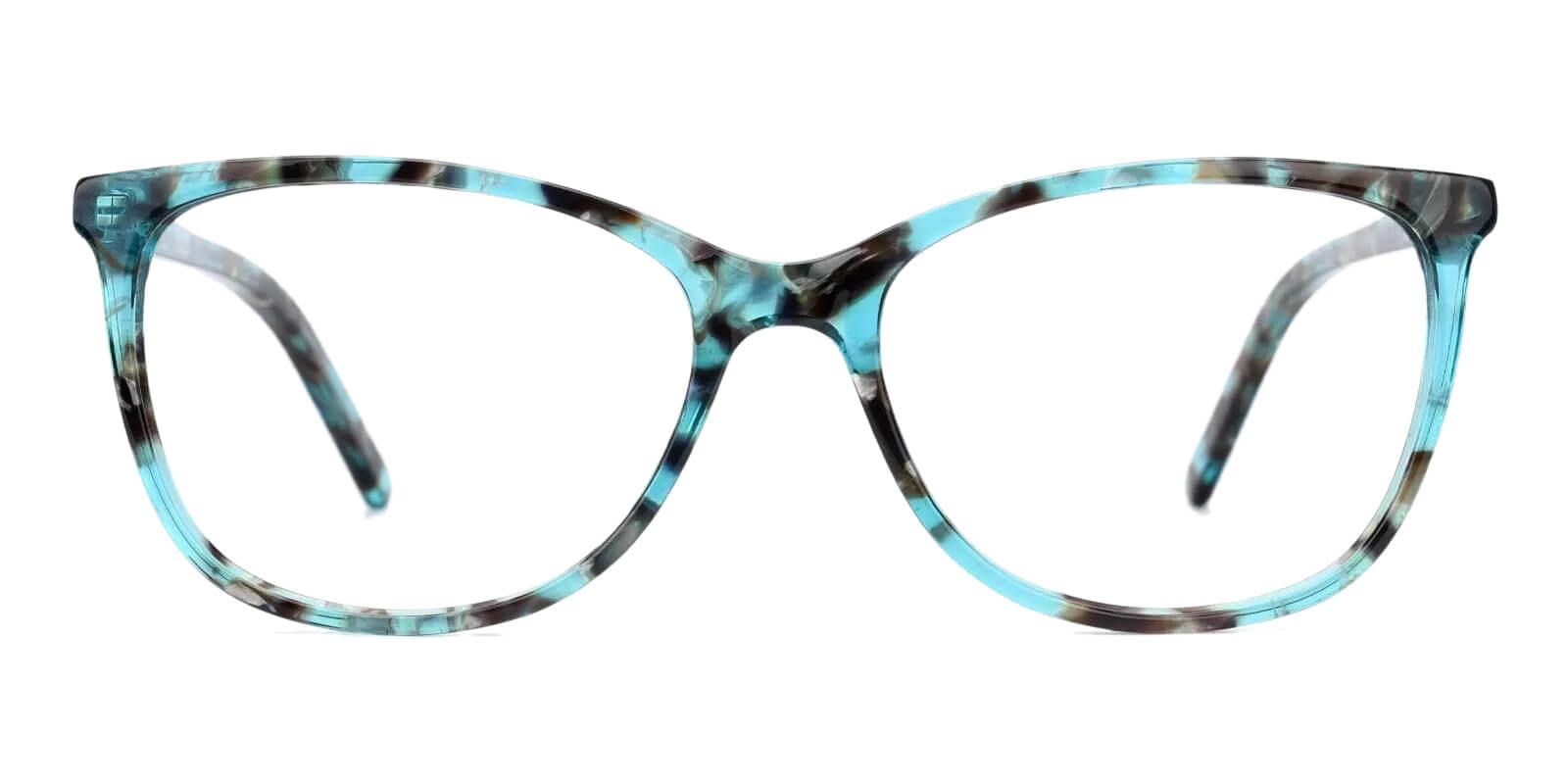 Viola Green Acetate Eyeglasses , Fashion , SpringHinges , UniversalBridgeFit Frames from ABBE Glasses