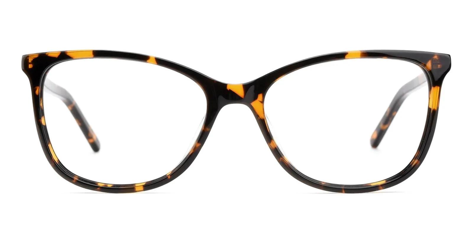 Viola Tortoise Acetate Eyeglasses , Fashion , SpringHinges , UniversalBridgeFit Frames from ABBE Glasses