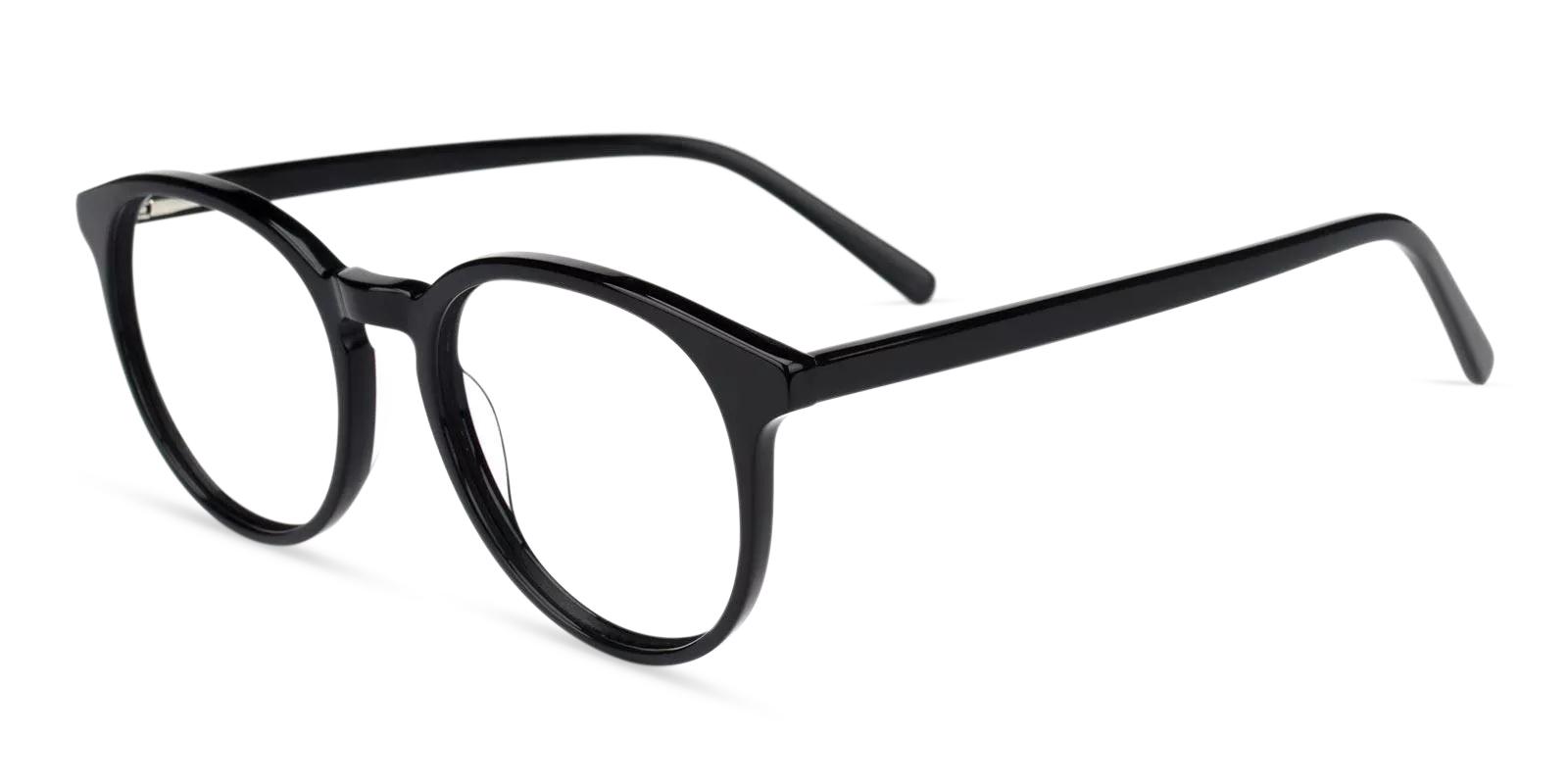 Tammy Black Acetate Eyeglasses , Fashion , SpringHinges , UniversalBridgeFit Frames from ABBE Glasses