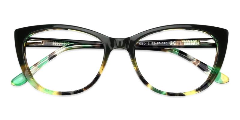 Freda Green  Frames from ABBE Glasses
