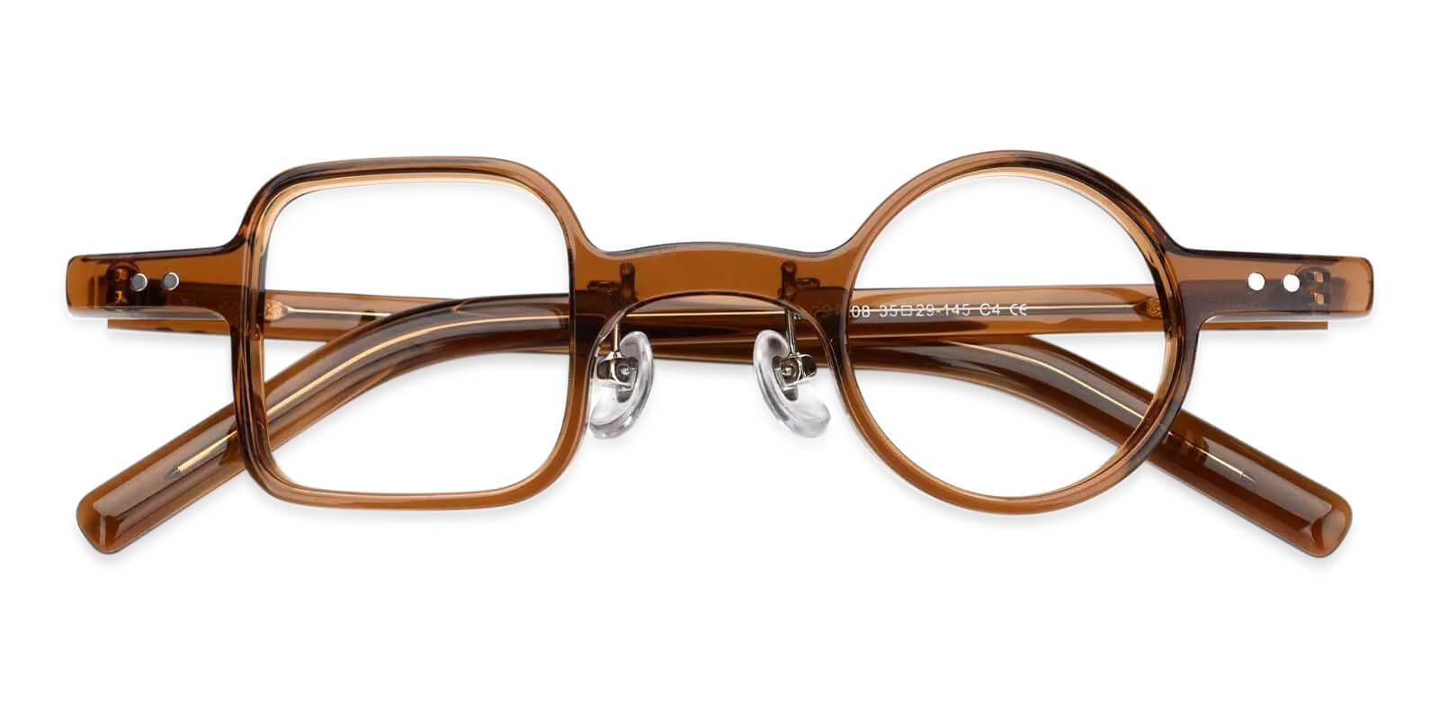 Trendiary Brown TR Eyeglasses , Fashion , NosePads Frames from ABBE Glasses