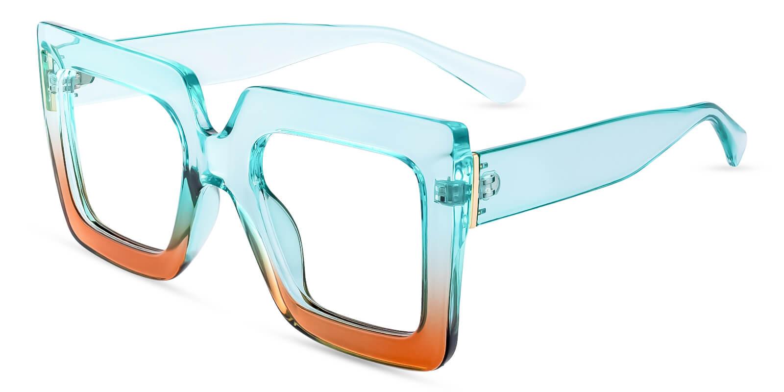Kairo Green Plastic Eyeglasses , Fashion , UniversalBridgeFit Frames from ABBE Glasses