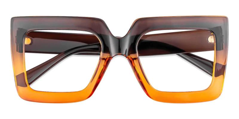 Morrison Orange  Frames from ABBE Glasses