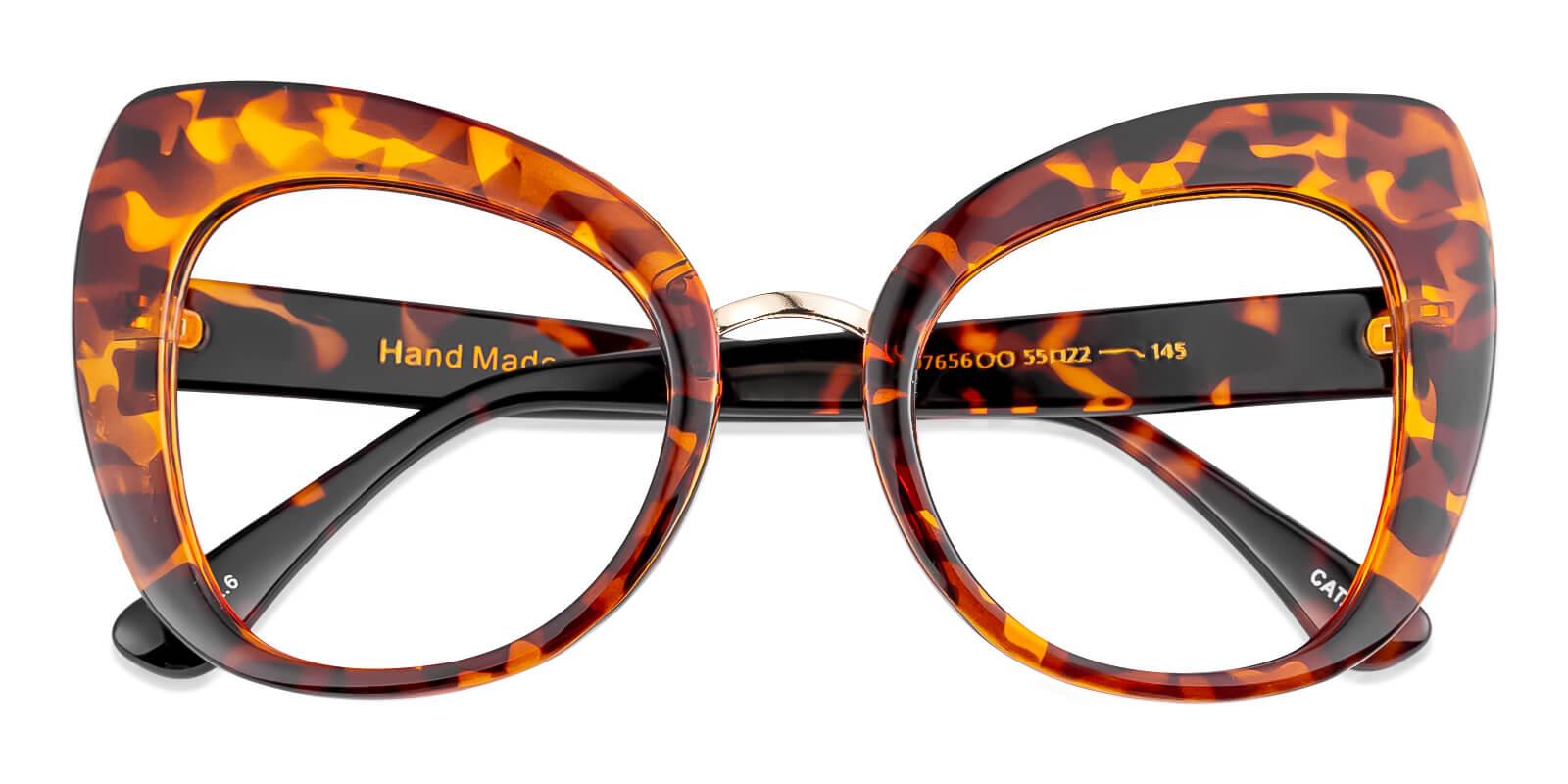Volition Leopard Plastic Eyeglasses , Fashion , UniversalBridgeFit Frames from ABBE Glasses