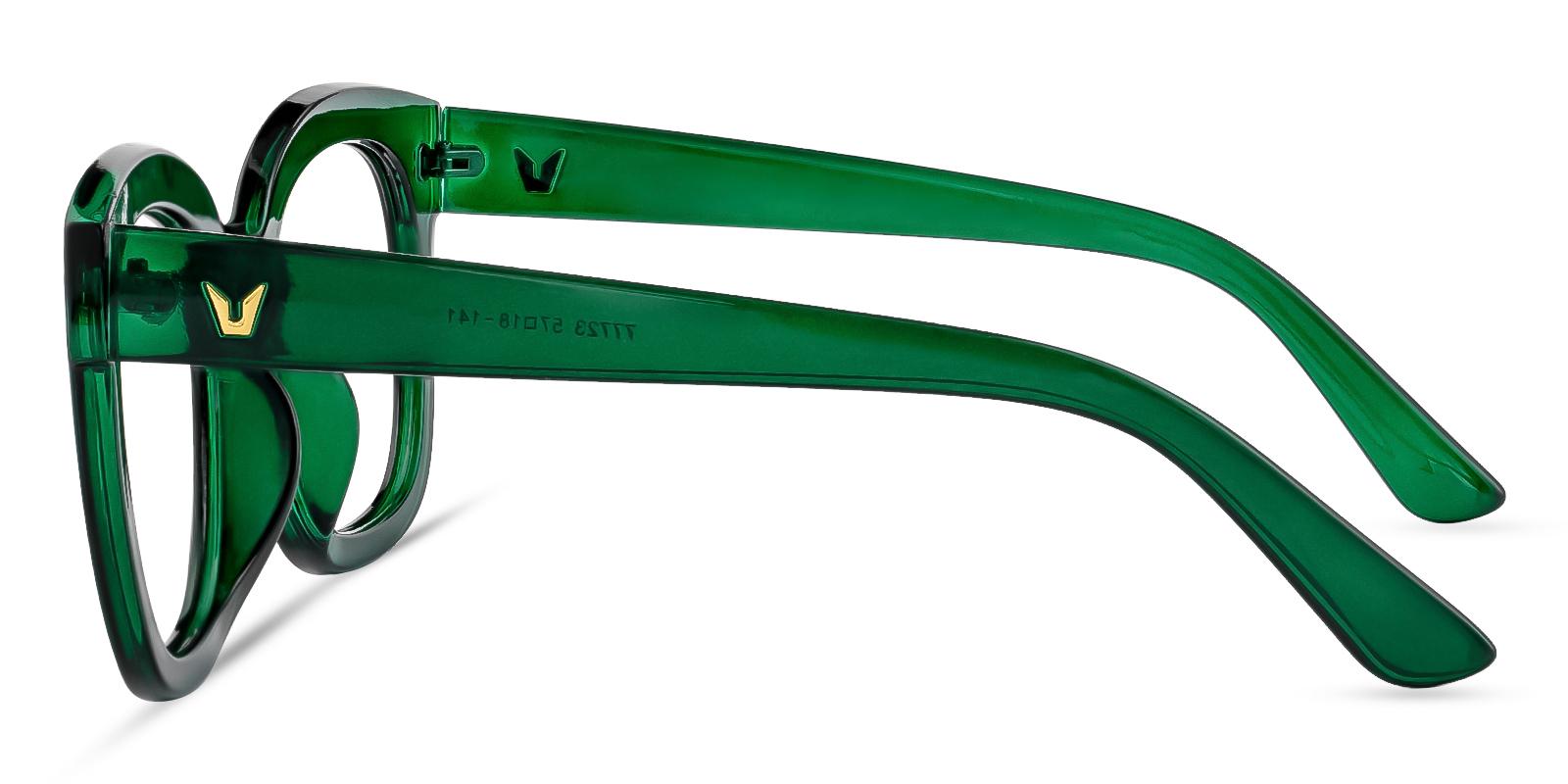 Gala Green Plastic Eyeglasses , Fashion , UniversalBridgeFit Frames from ABBE Glasses
