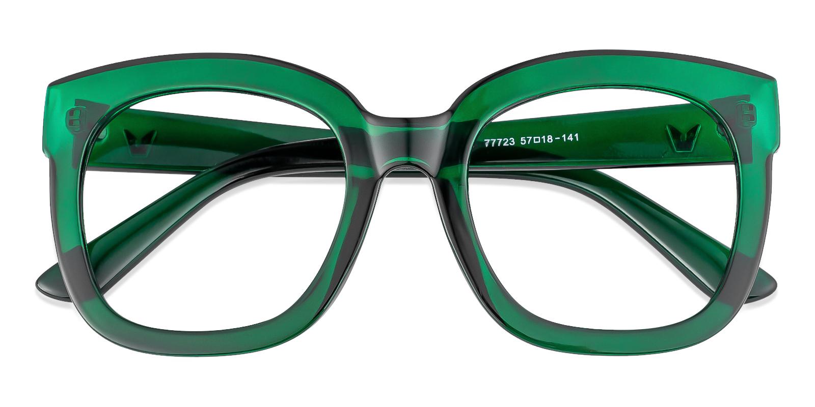 Gala Green Plastic Eyeglasses , Fashion , UniversalBridgeFit Frames from ABBE Glasses