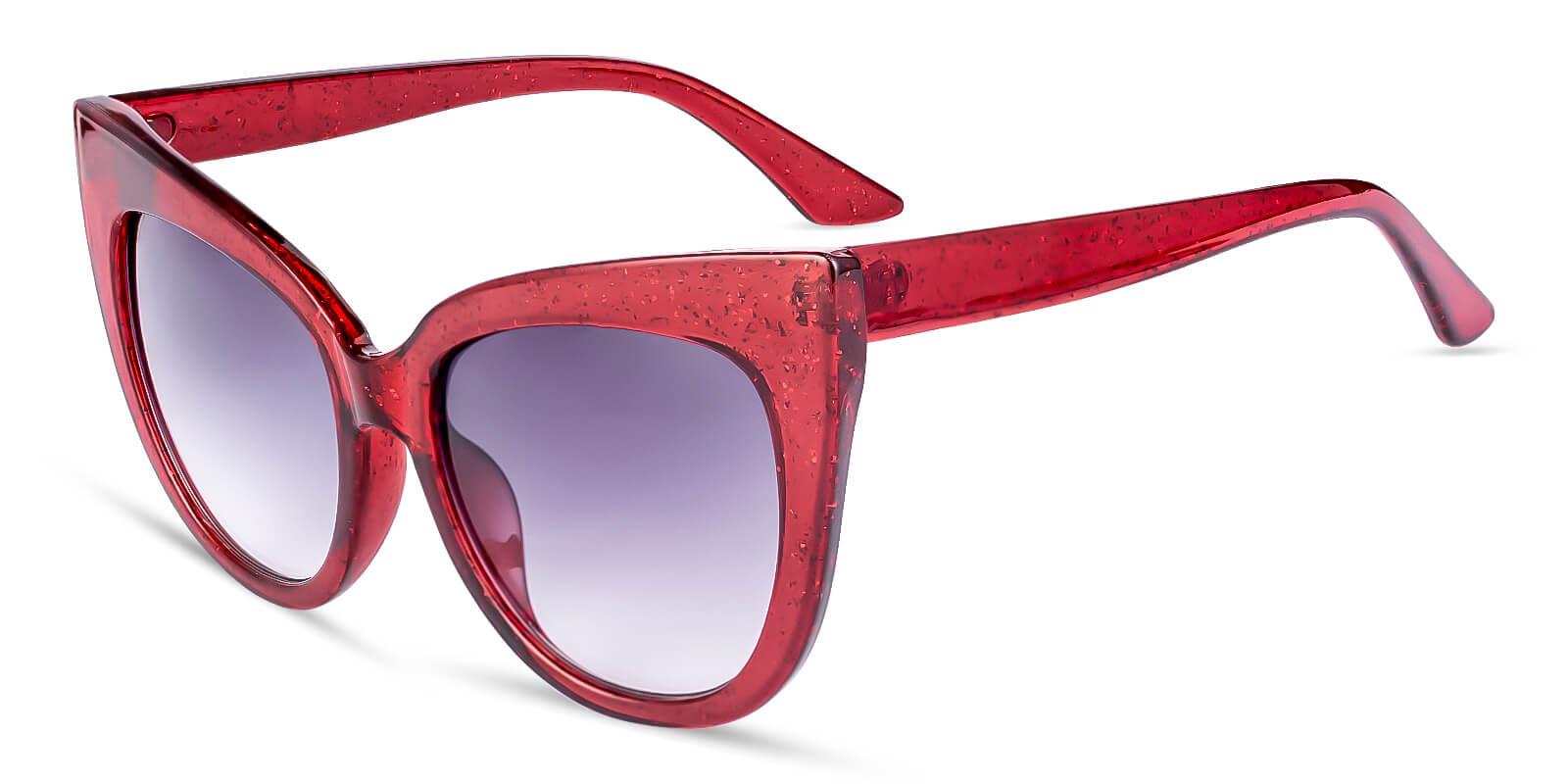 Daikon Red Plastic Fashion , Sunglasses Frames from ABBE Glasses