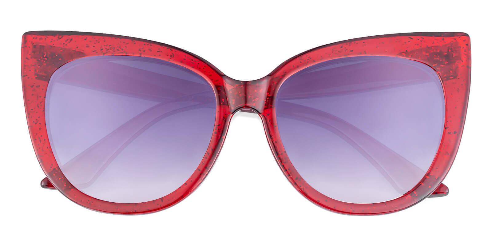 Daikon Red Plastic Fashion , Sunglasses Frames from ABBE Glasses