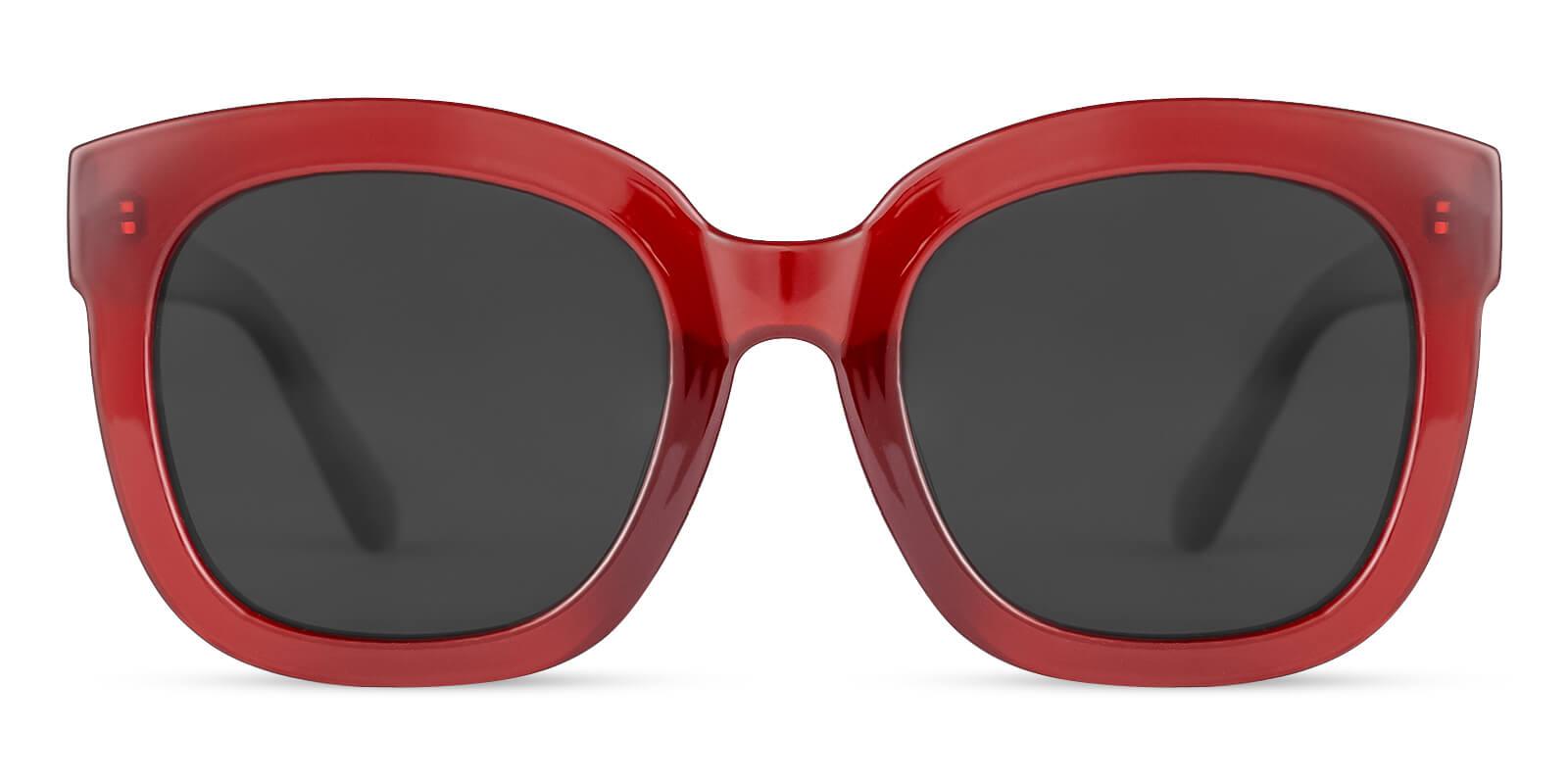 Kudos Red Plastic Fashion , Sunglasses Frames from ABBE Glasses
