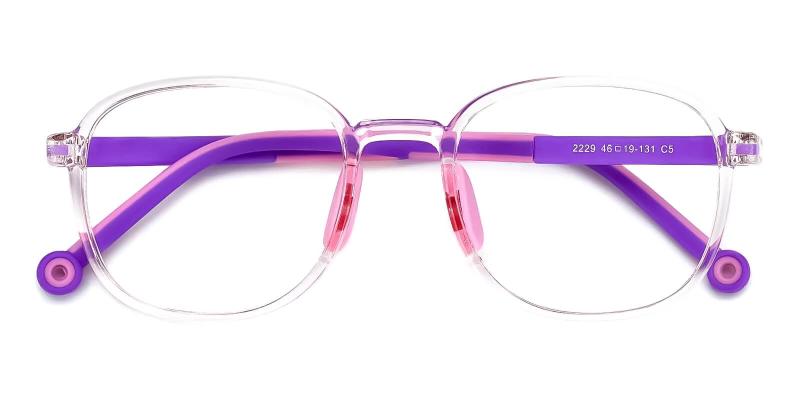 Kids-Astute Pink  Frames from ABBE Glasses