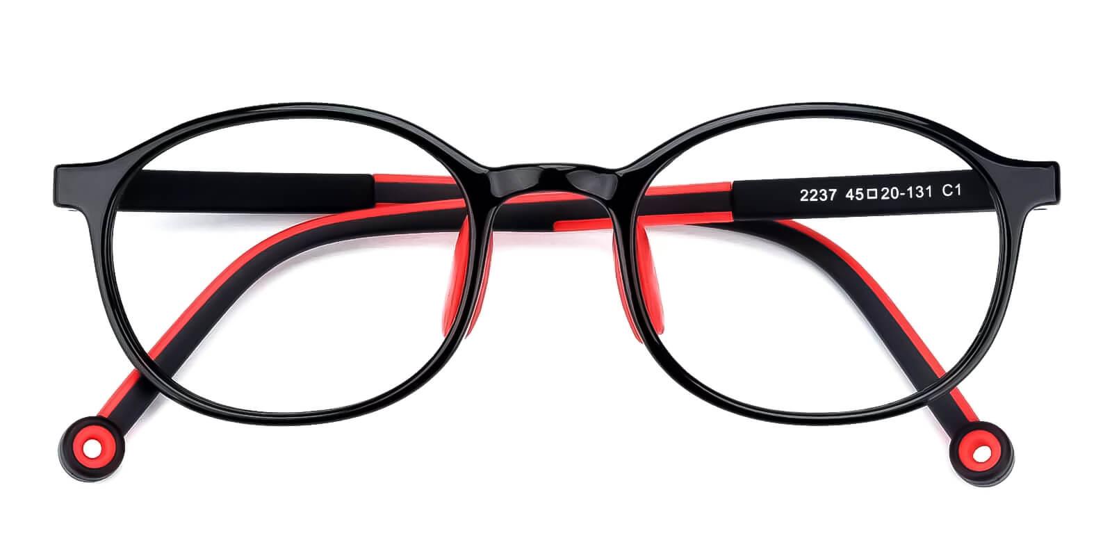 Kids-Exquisite Black TR Eyeglasses , Fashion , UniversalBridgeFit Frames from ABBE Glasses
