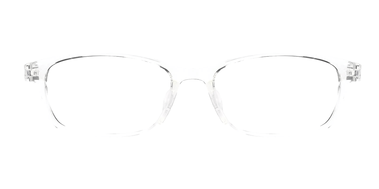 Metaphor - Rectangle Translucent Frame Glasses | ABBE Glasses