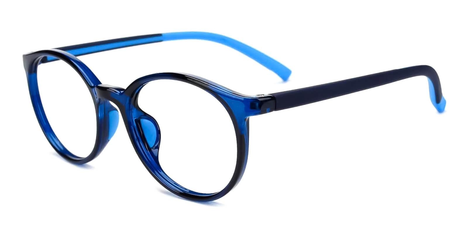 Kids-Momentous Blue Plastic Eyeglasses , Fashion , UniversalBridgeFit Frames from ABBE Glasses