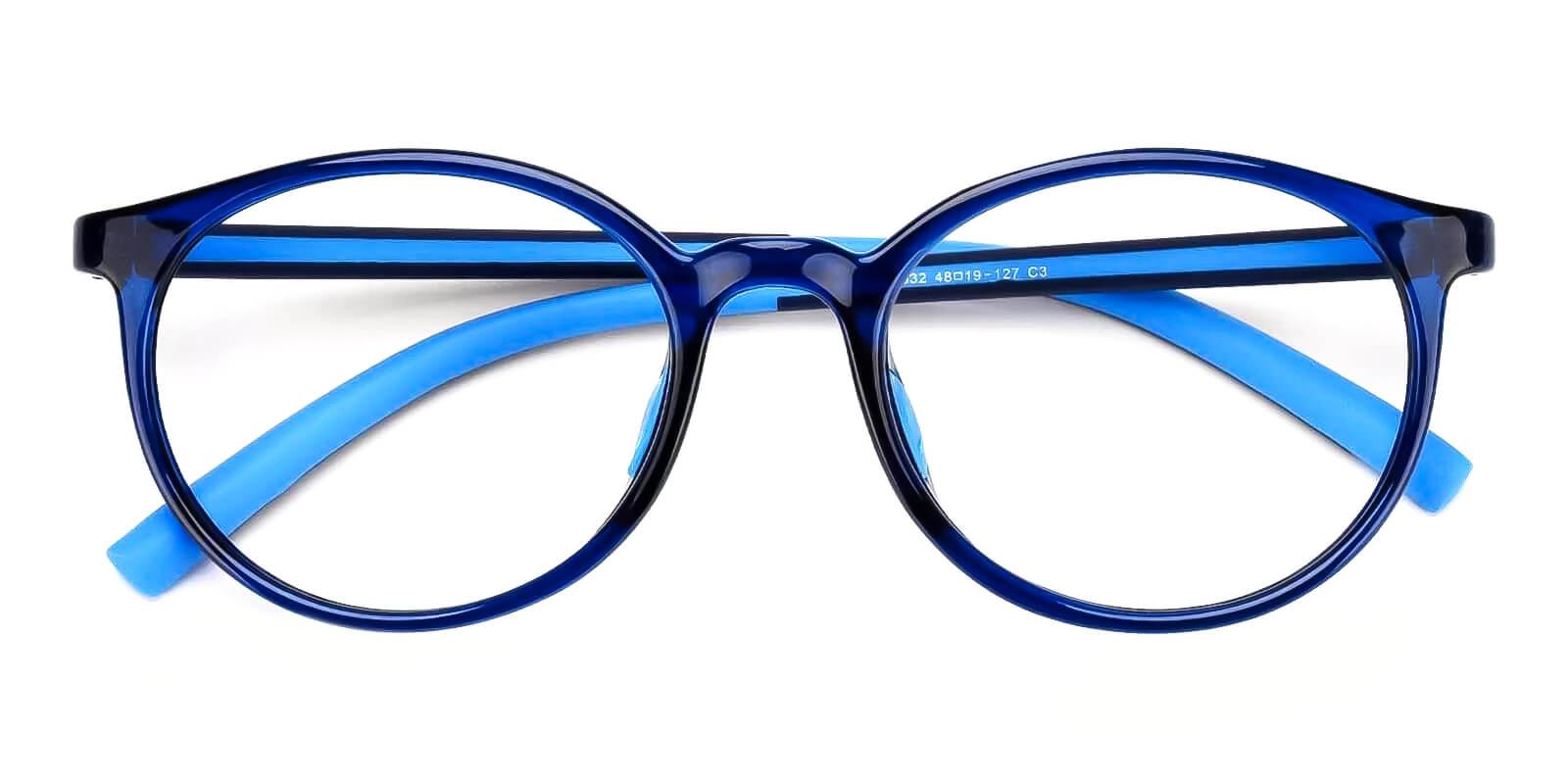 Kids-Momentous Blue Plastic Eyeglasses , Fashion , UniversalBridgeFit Frames from ABBE Glasses