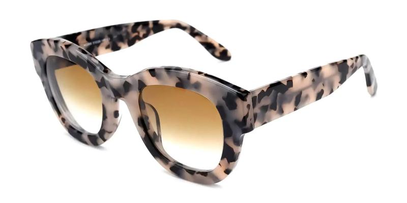 Ivory-tortoise Meridian - Acetate ,Universal Bridge Fit
