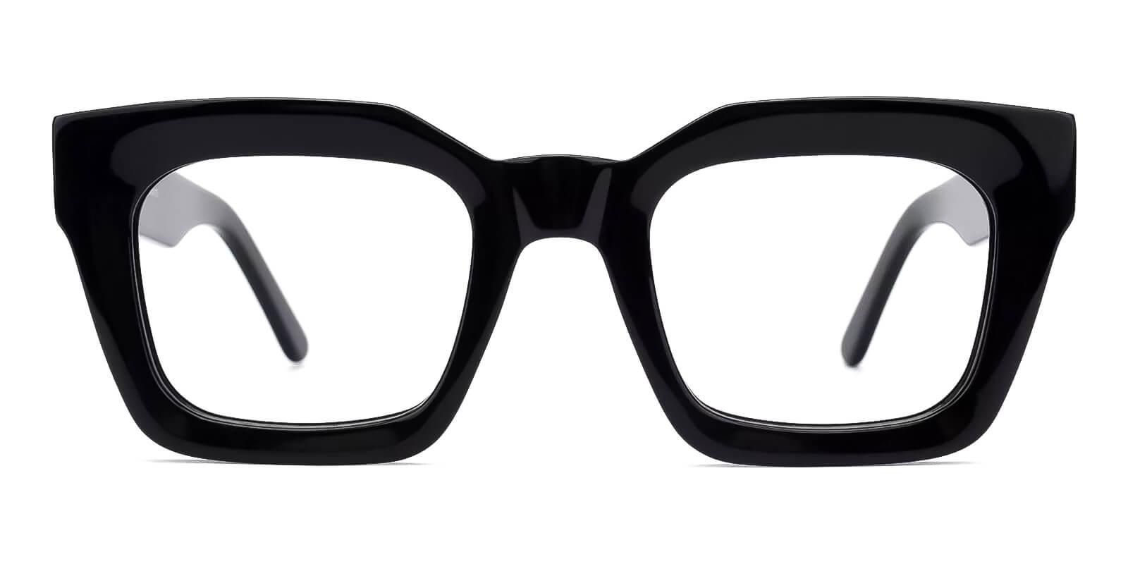 Cloud Black Acetate Eyeglasses , Fashion , UniversalBridgeFit Frames from ABBE Glasses