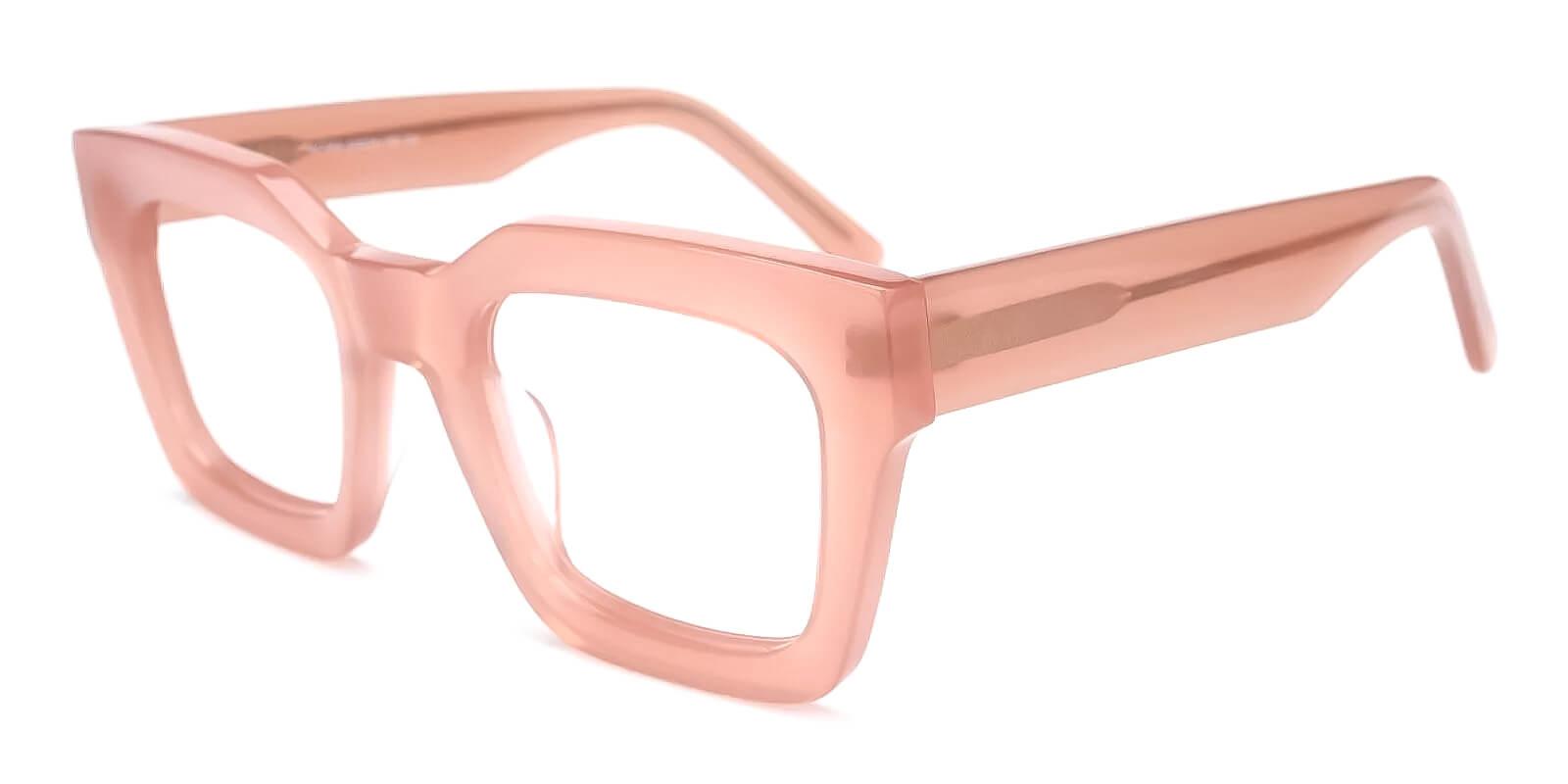 Cloud Pink Acetate Eyeglasses , Fashion , UniversalBridgeFit Frames from ABBE Glasses