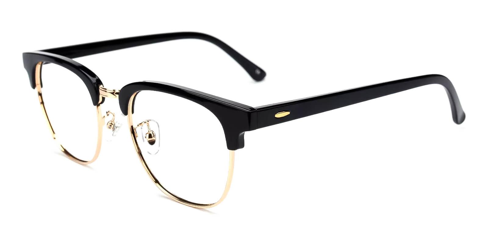 Grande Clip-On Black TR Eyeglasses , Fashion , NosePads Frames from ABBE Glasses