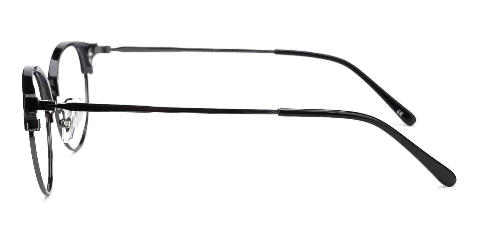 Similar Clip-On Black Metal Eyeglasses , Fashion , NosePads Frames from ABBE Glasses