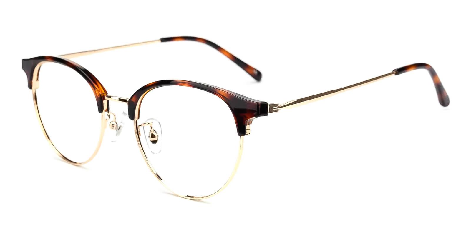 Similar Clip-On Tortoise Metal Eyeglasses , Fashion , NosePads Frames from ABBE Glasses