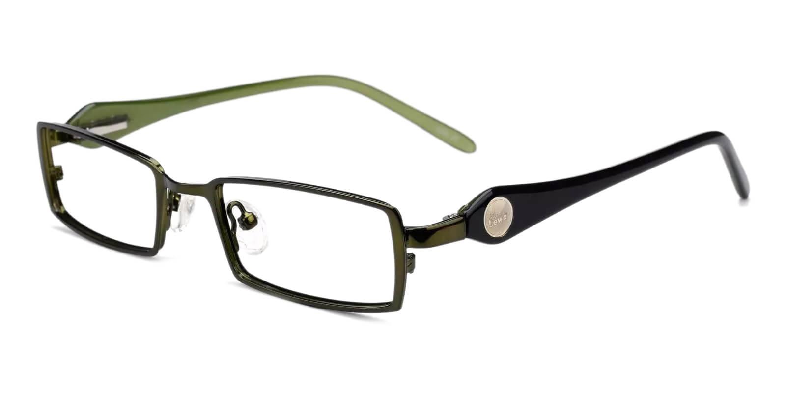 Kids-Selena Green Metal Eyeglasses , Fashion , NosePads , SpringHinges Frames from ABBE Glasses