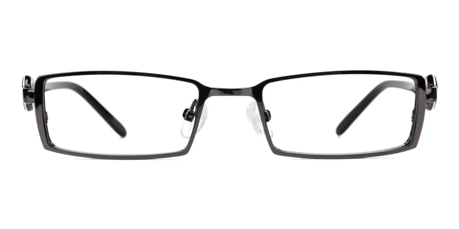 Kids-Selena Gun Metal Eyeglasses , Fashion , NosePads , SpringHinges Frames from ABBE Glasses