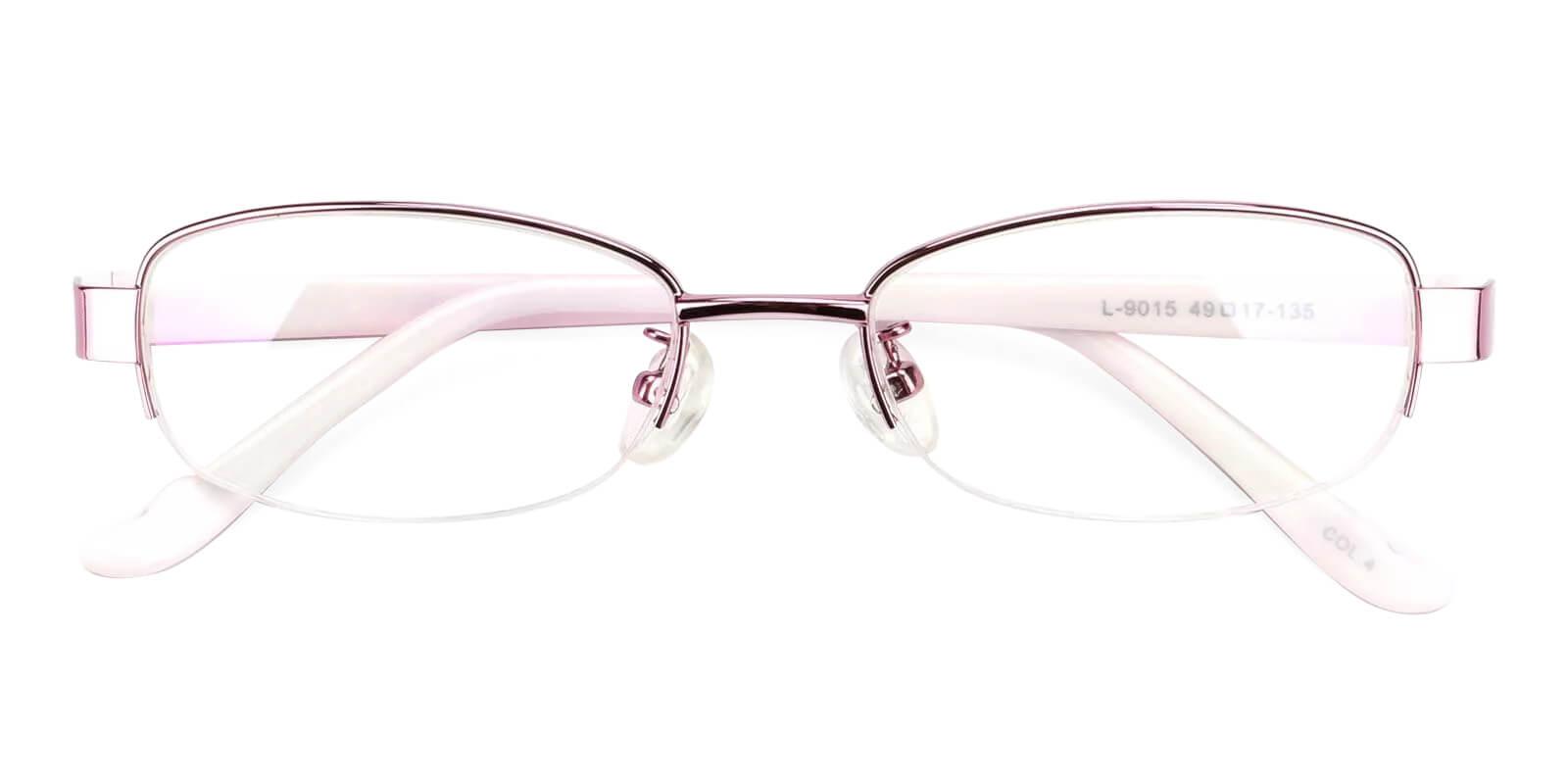 Kids-Charmaine Purple Metal Eyeglasses , Fashion , NosePads Frames from ABBE Glasses