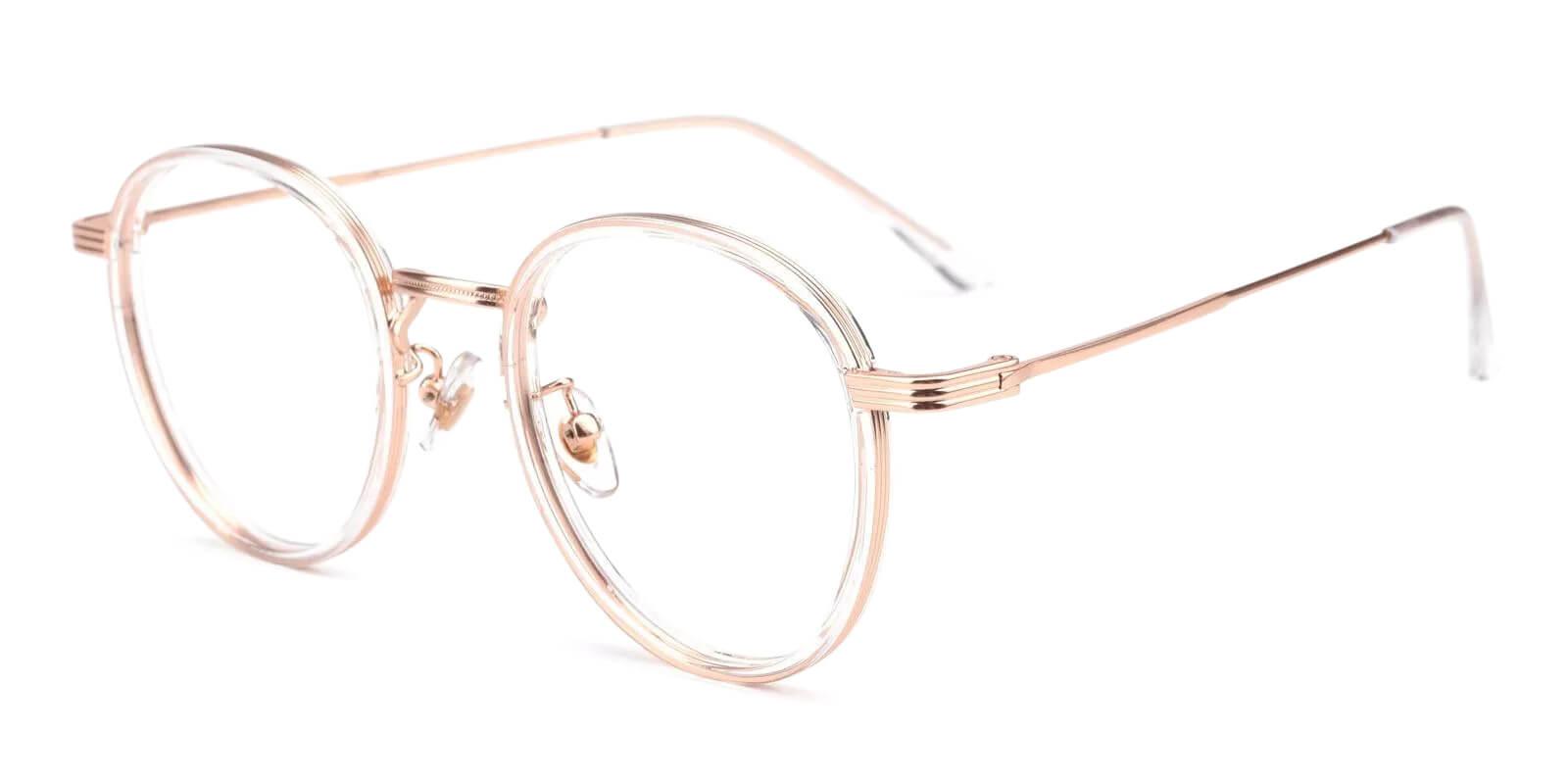 Quennell Translucent Metal Eyeglasses , Fashion , NosePads Frames from ABBE Glasses