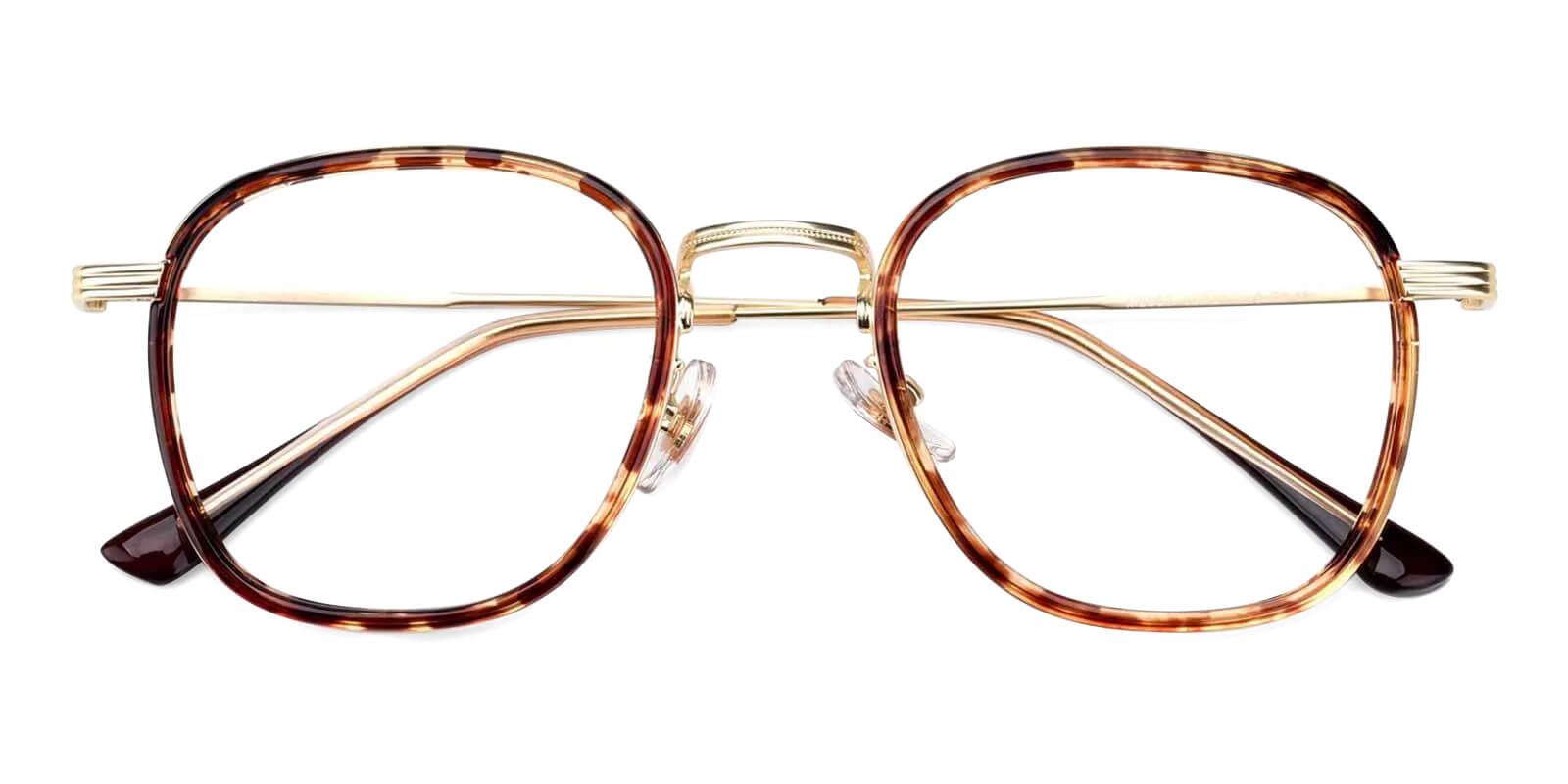 Bellamy Tortoise Metal Eyeglasses , Fashion , NosePads Frames from ABBE Glasses