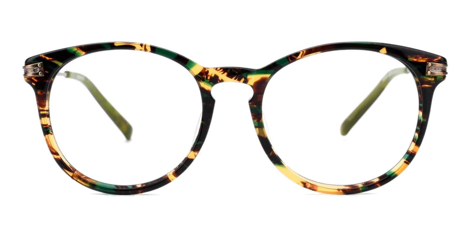 Ophelia Multicolor Metal Eyeglasses , Fashion , UniversalBridgeFit Frames from ABBE Glasses