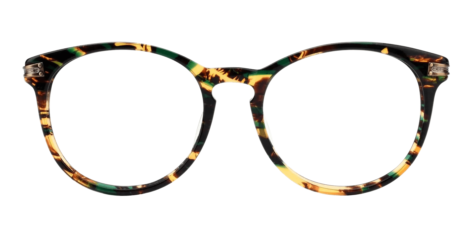 Urban Round Black Frames Glasses ABBE Glasses
