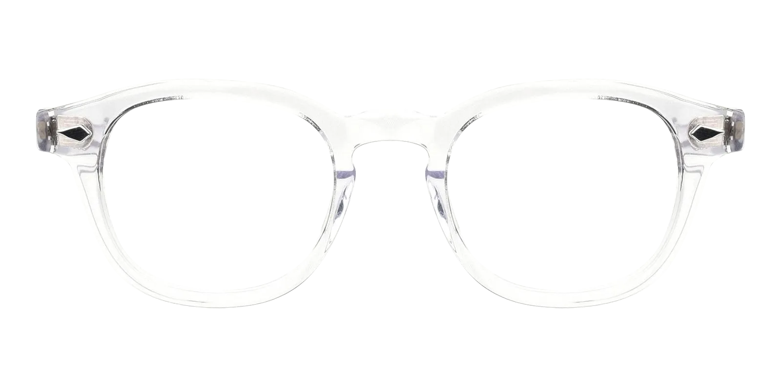 Crist - Oval Black Frames Glasses | ABBE Glasses