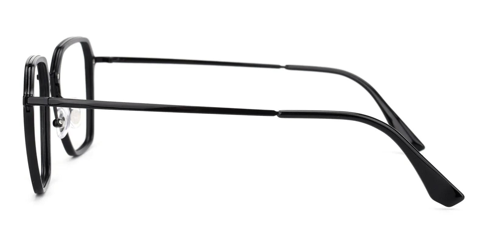 Plos Black Titanium , TR Eyeglasses , NosePads Frames from ABBE Glasses