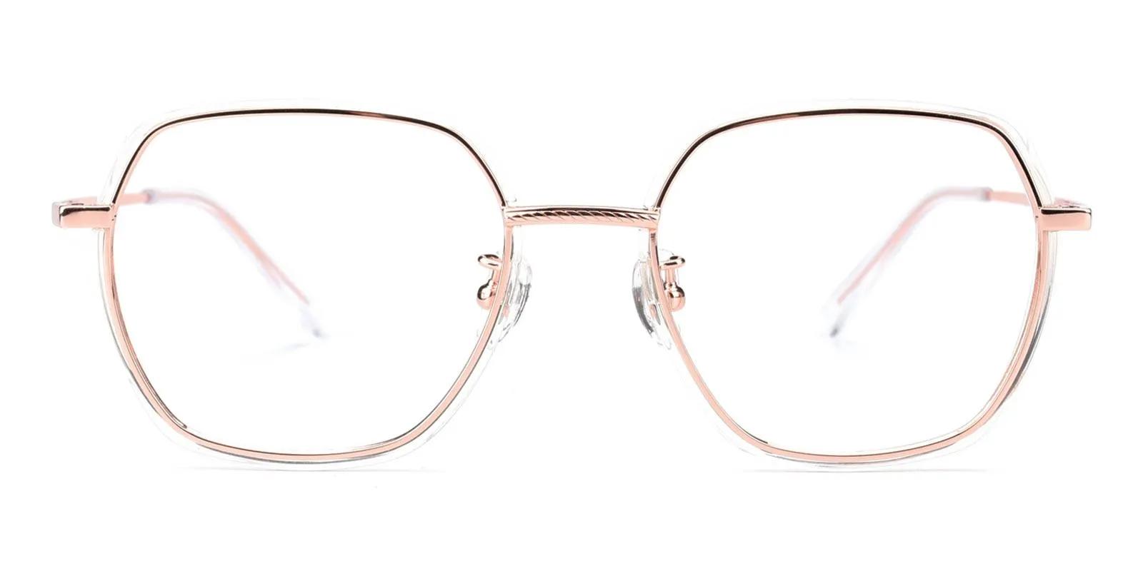 Visitty Fclear Titanium , TR Eyeglasses , NosePads Frames from ABBE Glasses